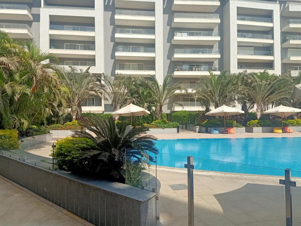 Fully Furnished Apartment At Ocean Blue Compound Kairo Exterior foto