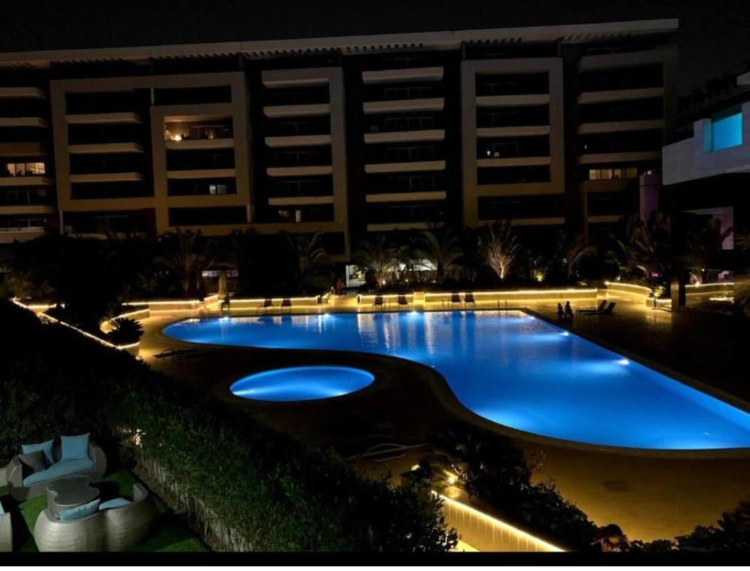 Fully Furnished Apartment At Ocean Blue Compound Kairo Exterior foto