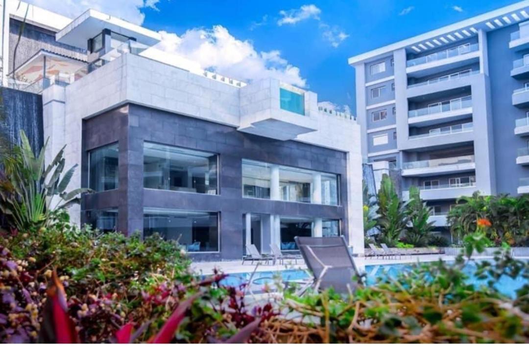 Fully Furnished Apartment At Ocean Blue Compound Kairo Exterior foto